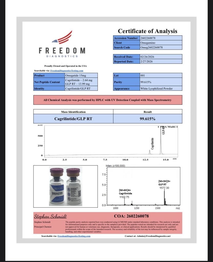 OmA – 4p certificate of analysis — lab scan 4 of 5